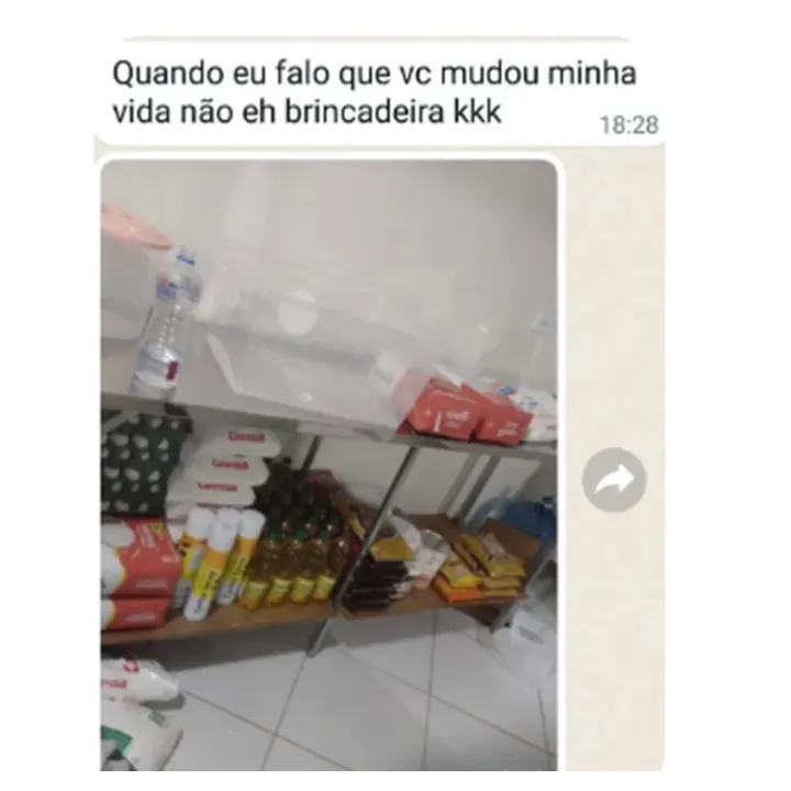 Quando eu falo que vc mudou minha vida não é brincadeira.